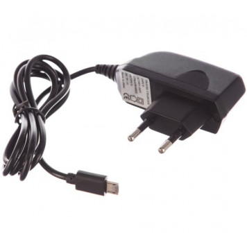 Сетевое зарядной устройство microUSB 220V (5V, 1500mA), шнур 1,2м, черн. Rexant  16-0260-1