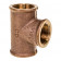 Тройник бронза 3/4", 3/4", 3/4", бронза RX, равнопроходной Viega