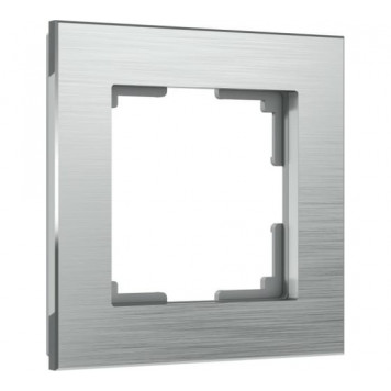 WL11-Frame-01 / Рамка на 1 пост (алюминий) Aluminium