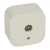 Legrand Quteo Розетка TV крем